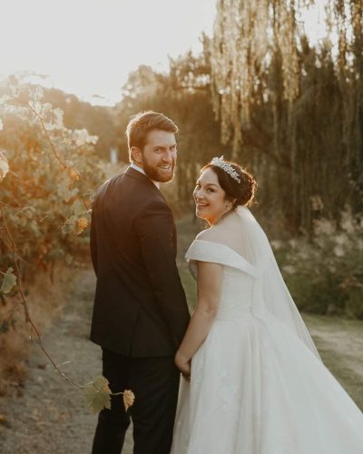 Wedding Venue Mclaren Vale, Oxenberry Farm Winery, Bride and groom